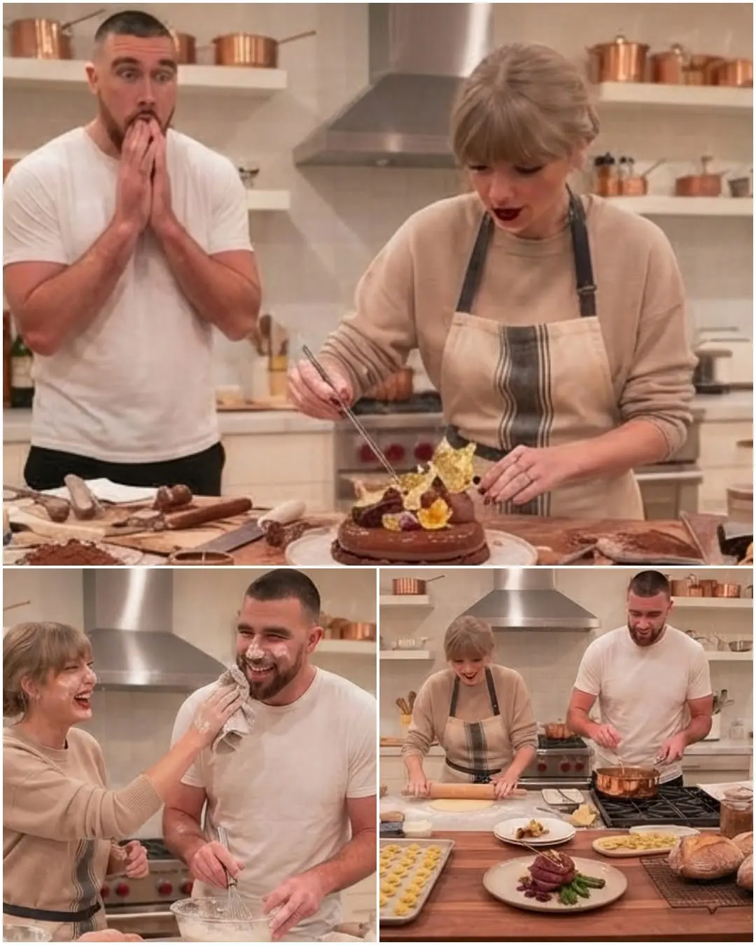         ⭐🍳 TRAVIS KELCE NEVER KNEW TAYLOR SWIFT HAD THIS TALENT! The NFL star is left completely am