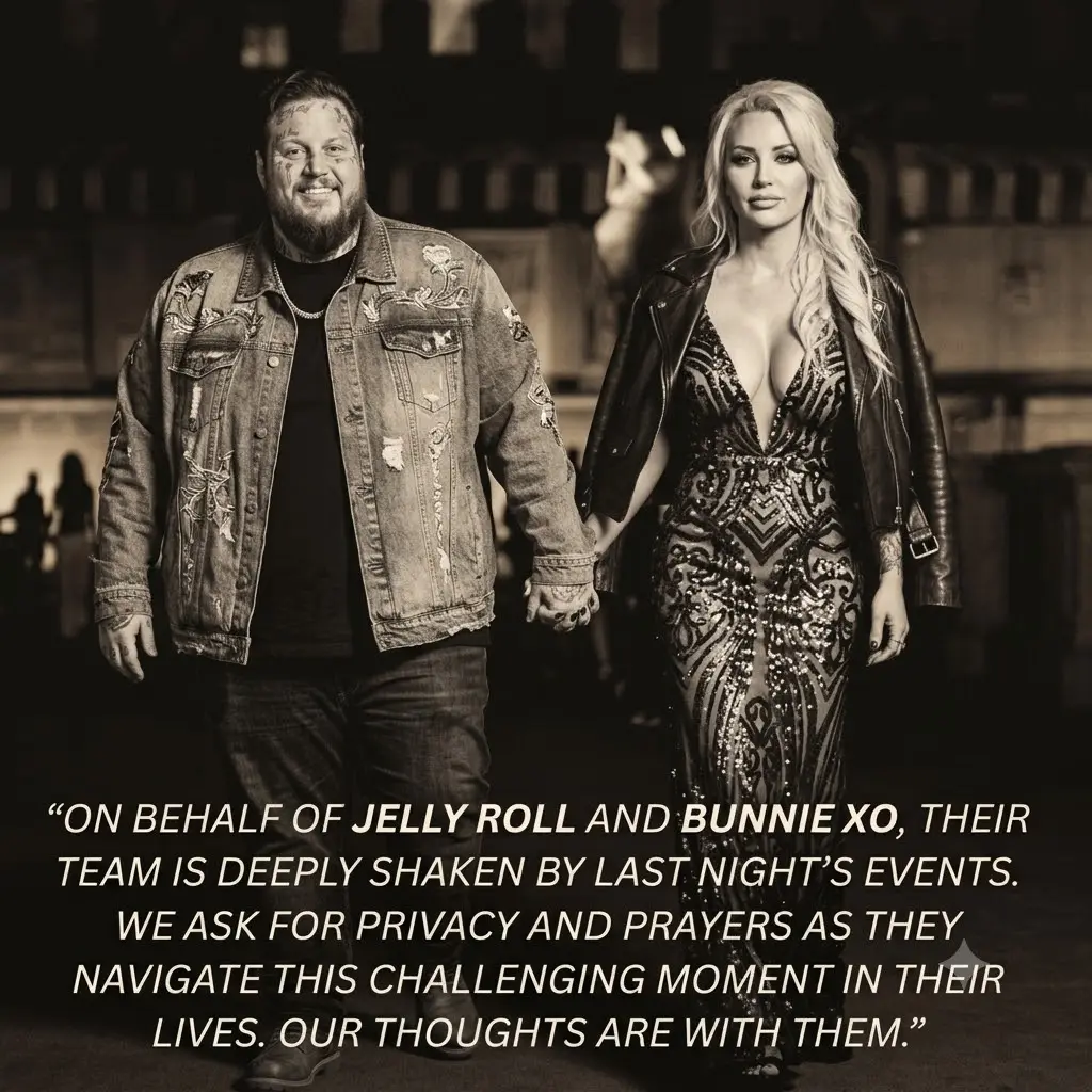 HOLLYWOOD STUNNED: JELLY ROLL’S 13-WORD MESSAGE ABOUT BUNNIE XO REVEALS THE ONE THING FAME COULD NEV