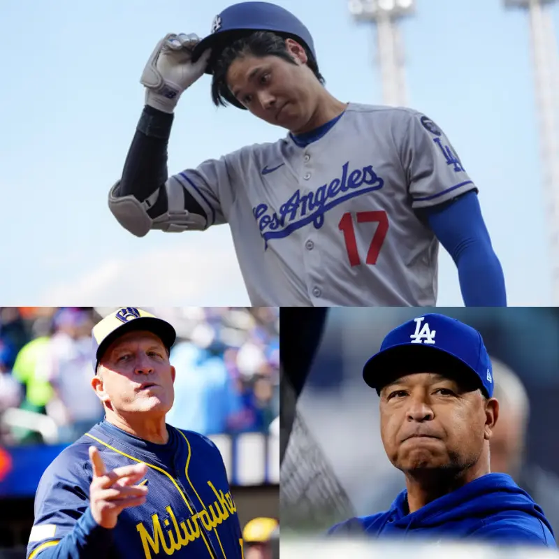 🚨 “HE CHEATED!” — Dave Roberts Explodes After Dodgers’ Shocking 6–2 Loss to Brewers, Accuses Christ