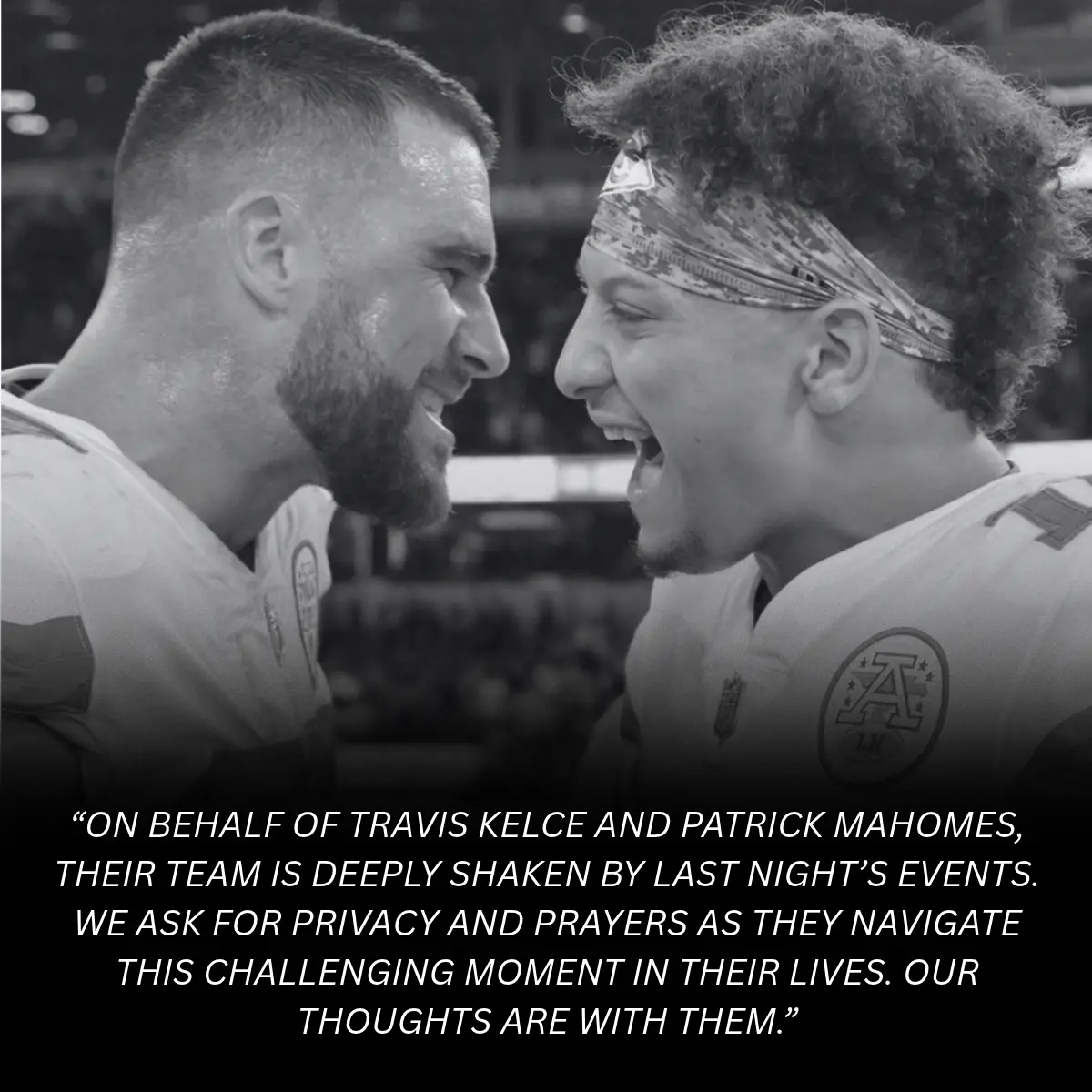 "🚨💔 NFL WORLD FROZEN: TRAVIS KELCE'S 15-WORD MESSAGE ABOUT PATRICK MAHOMES REVEALS THE ONE THING H