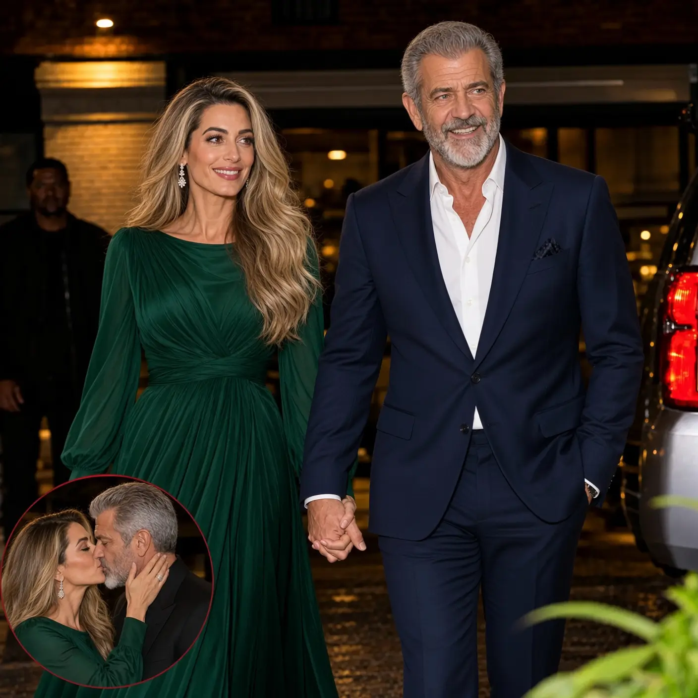 "SHOCKING.... 20 MINUTES AGO IN LOS ANGELES, CALIFORNIA, MEL GIBSON AND ANTONELL