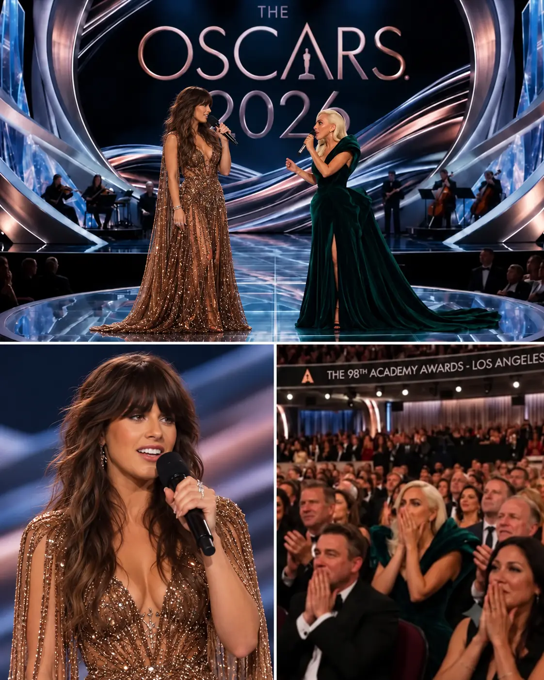 "SHOCKING LAST NIGHT: Ella Langley & Lady Gaga stole the show at the 2026 Oscars – a duet of ""Dream