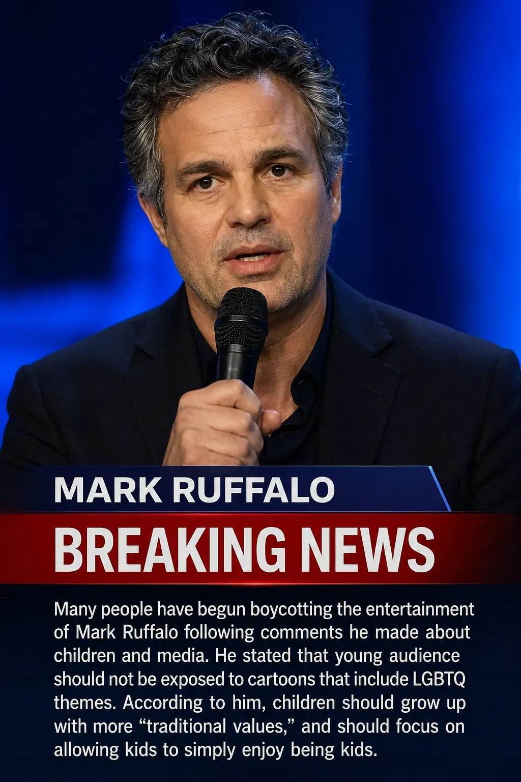 🚨🔥 MARK RUFFALO'S REPORTED COMMENTS IGNITE MASSIVE ONLINE FIRESTORM — FANS CLASH OVER FAMILY VALUE