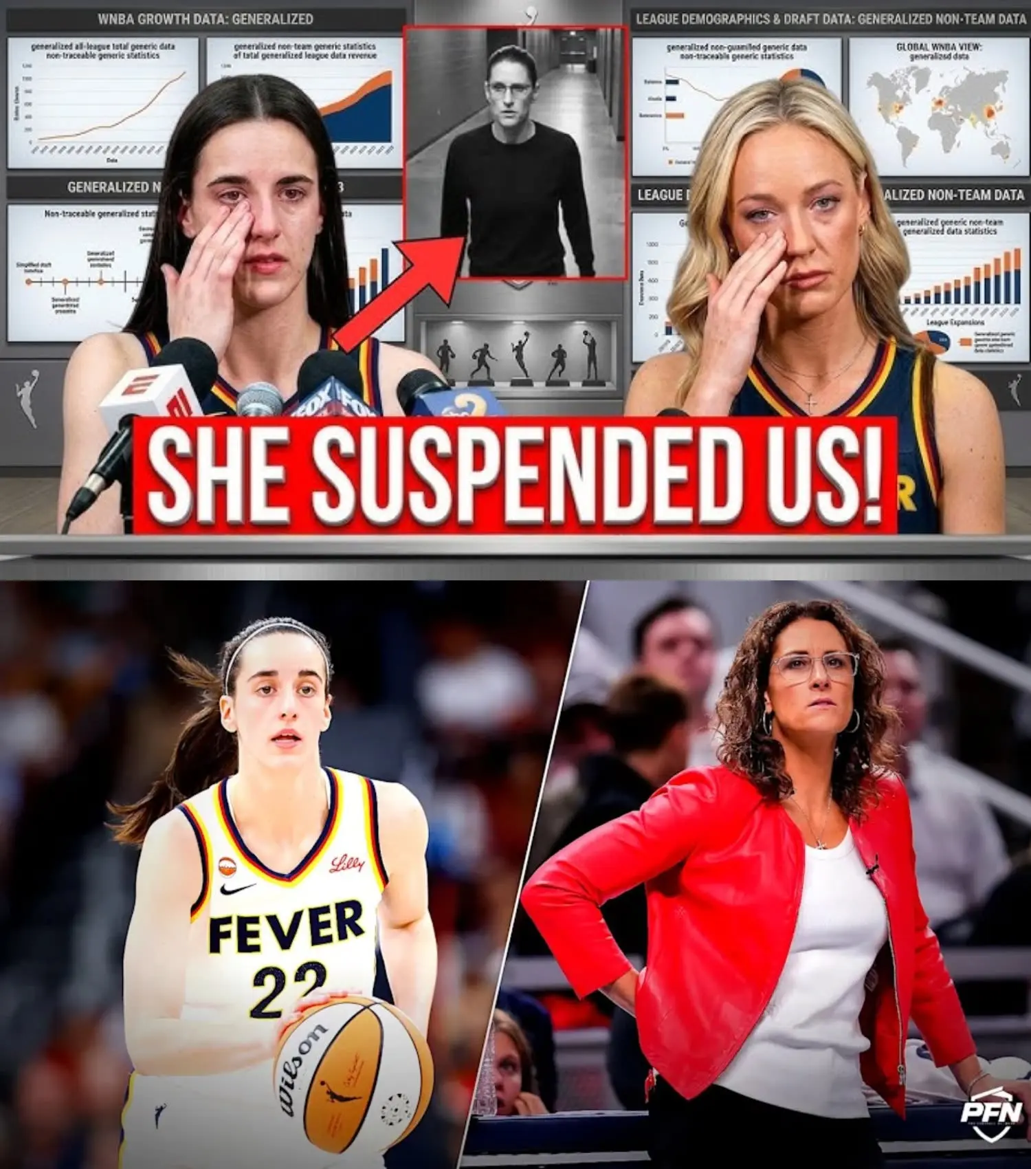 🚨 TOTAL CHAOS IN INDIANA? A VIRAL CLAIM SAYS STEPHANIE WHITE HAS SUSPENDED CAITLIN CLARK AND SOPHIE