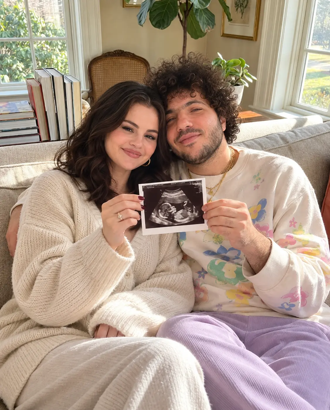 💝DOUBLE JOY: Pop music superstar Selena Gomez shares a joyful moment when she announces she is 4 we