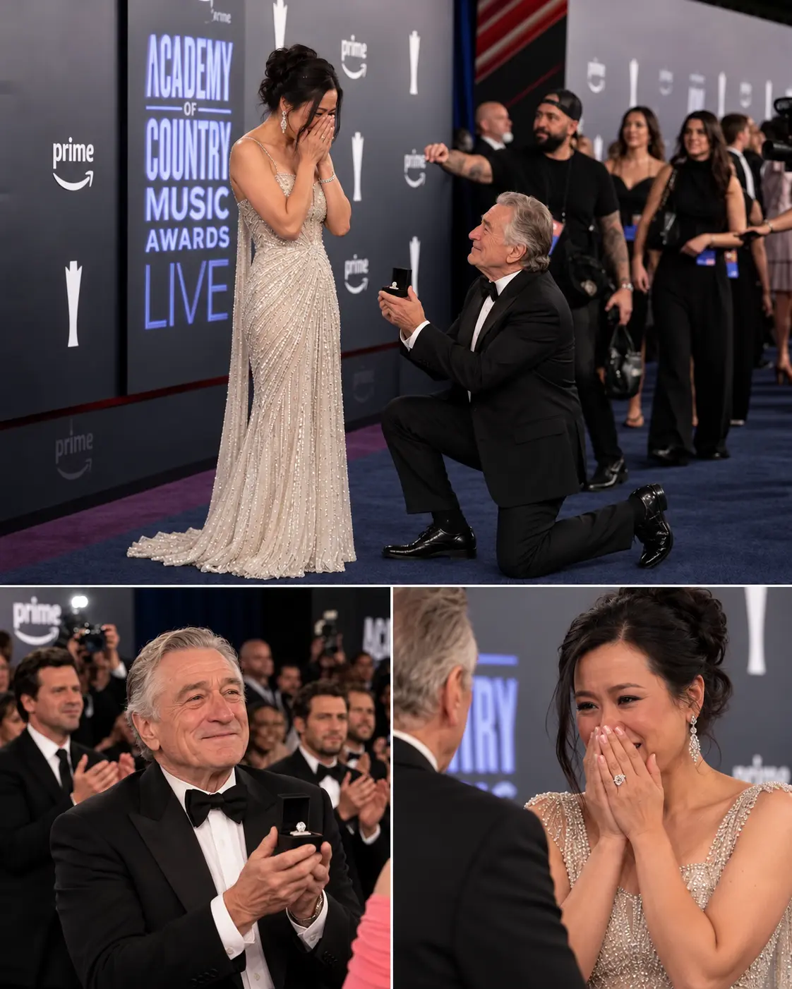 🚨❤️ The moment we NEVER saw coming! At the 2026 American Music Awards, Robert De Niro and Tiffany C