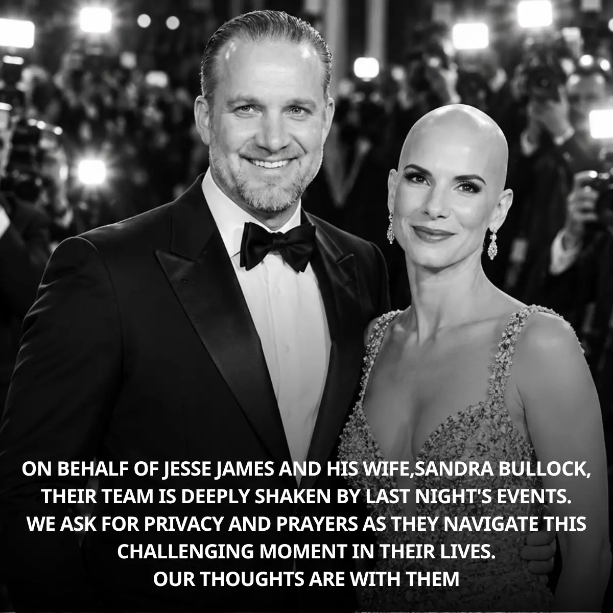 HOLLYWOOD WORLD FROZEN: Jesse James’s Emotional 15-Word Message About Sandra Bul