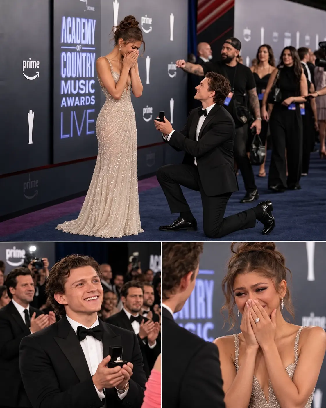 🚨❤️ The moment we NEVER saw coming! At the 2026 American Music Awards, Zendaya and Tom Holland repo