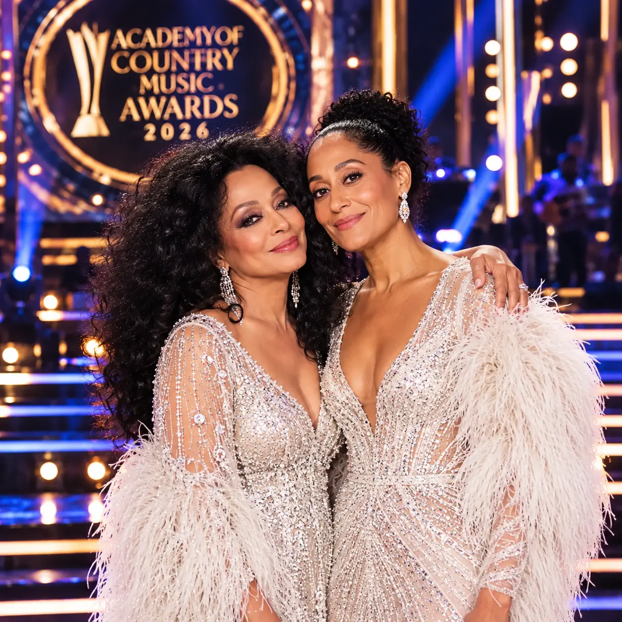 DIANA ROSS AND DAUGHTER TRACEE ELLIS ROSS STEAL THE SPOTLIGHT WITH AN EMOTIONAL SURPRISE DUET AT THE