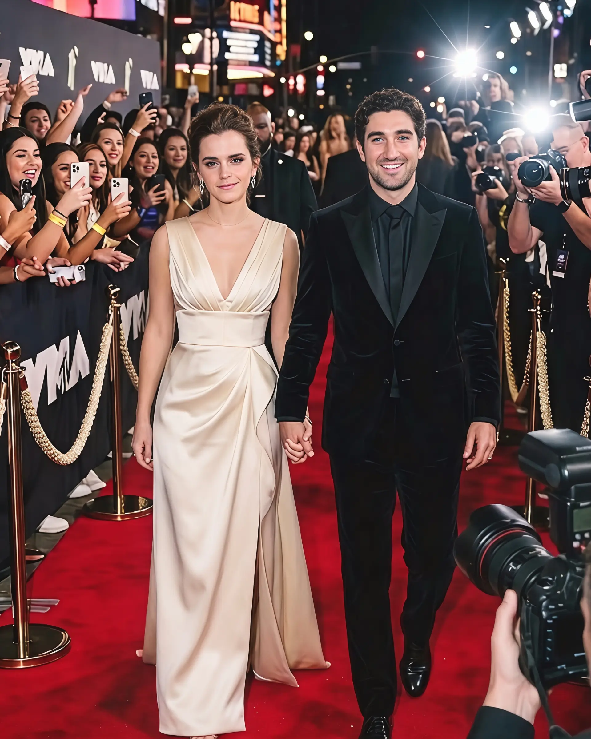 EMMA WATSON AND GONZALO HEVIA BAILLÈRES: SEA-BLUE BIKINI, BEACH CHEMISTRY, AND A MOMENT NO ONE SAW C