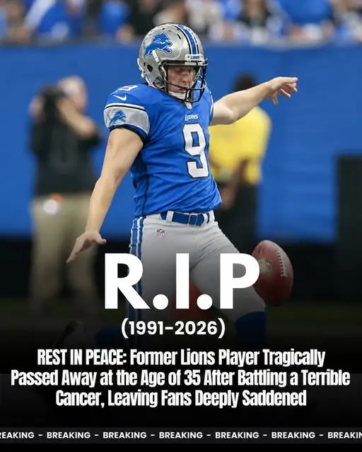 REST IN PEACE: Former Lions Player Tragically Passed Away at the Age of 35 After Battling a Terrible