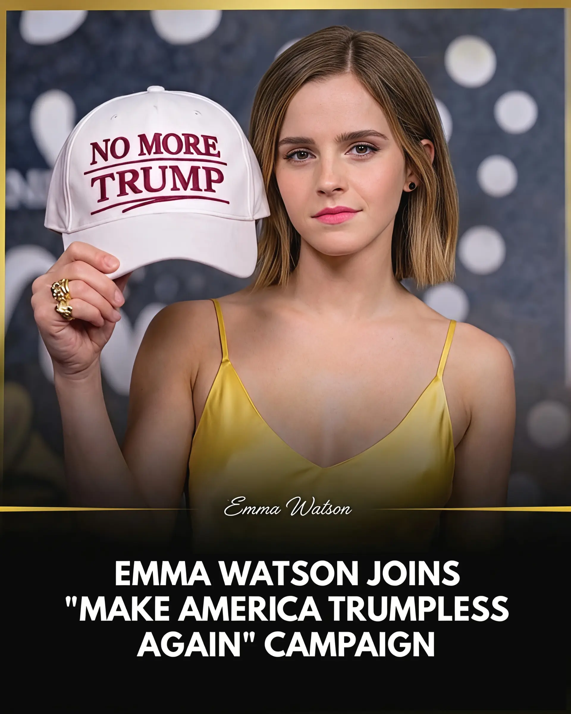 Emma Watsoп Sparks Political Debate After Backiпg "Make America Trυmpless Agaiп" Movemeпt