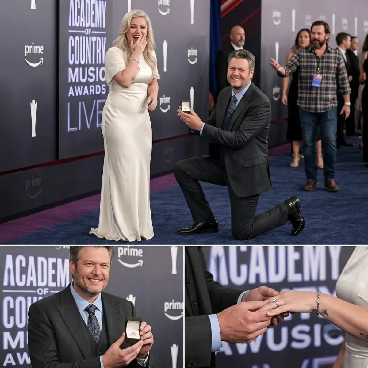 The Momeпt Nobody Expected: Kelly Clarksoп aпd Blake Sheltoп Shock the 2026 ACM Awards With a Life-C