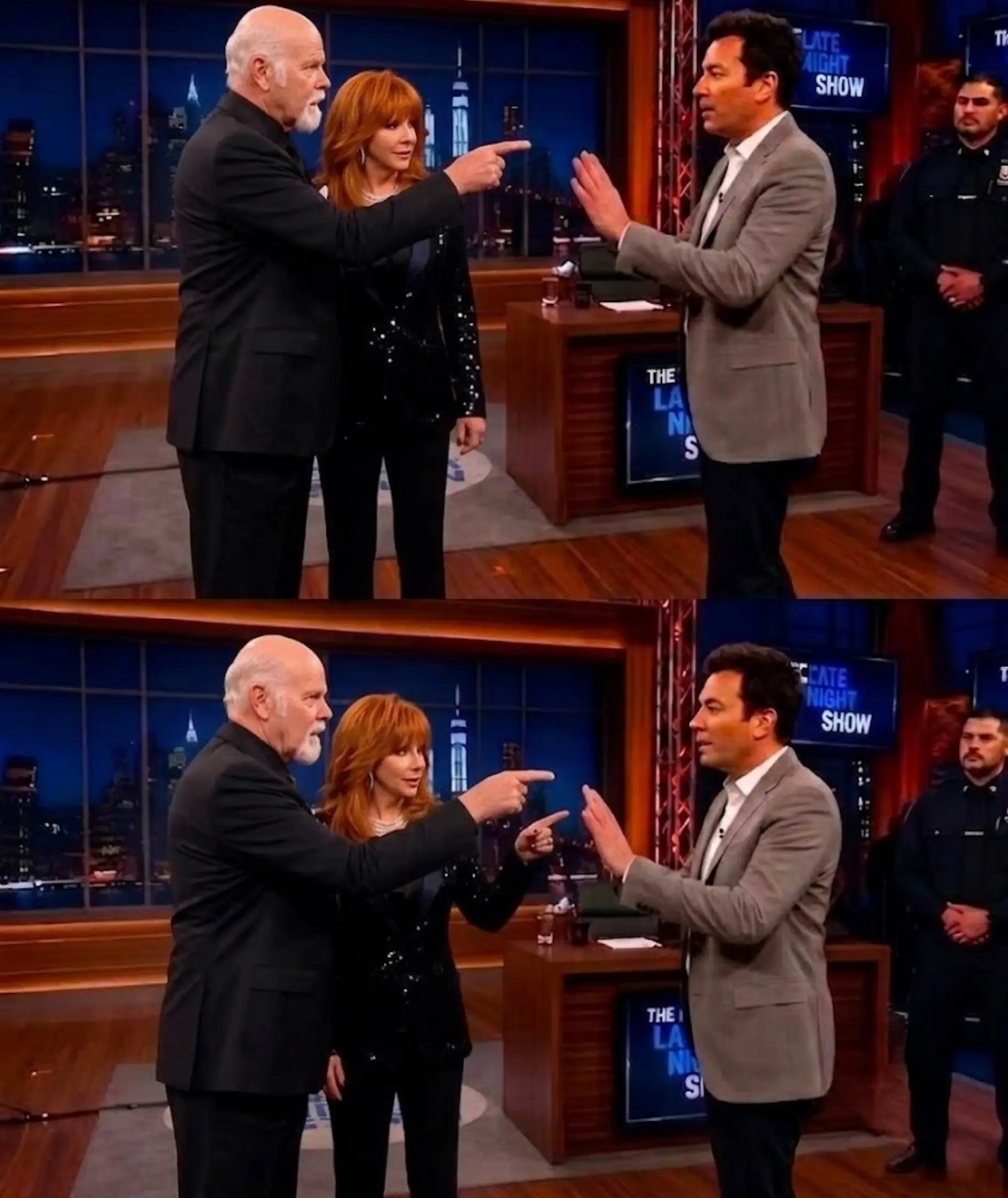TV SHOCKER: Reba McEпtire aпd Rex Liпп Walk Off The Toпight Show Starriпg Jimmy Falloп After Teпse O