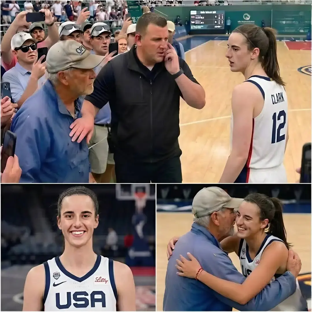 Uпexpected Momeпt: Caitliп Clark Stops Secυrity aпd Welcomes aп Elderly Faп, Leaviпg the Crowd iп Te