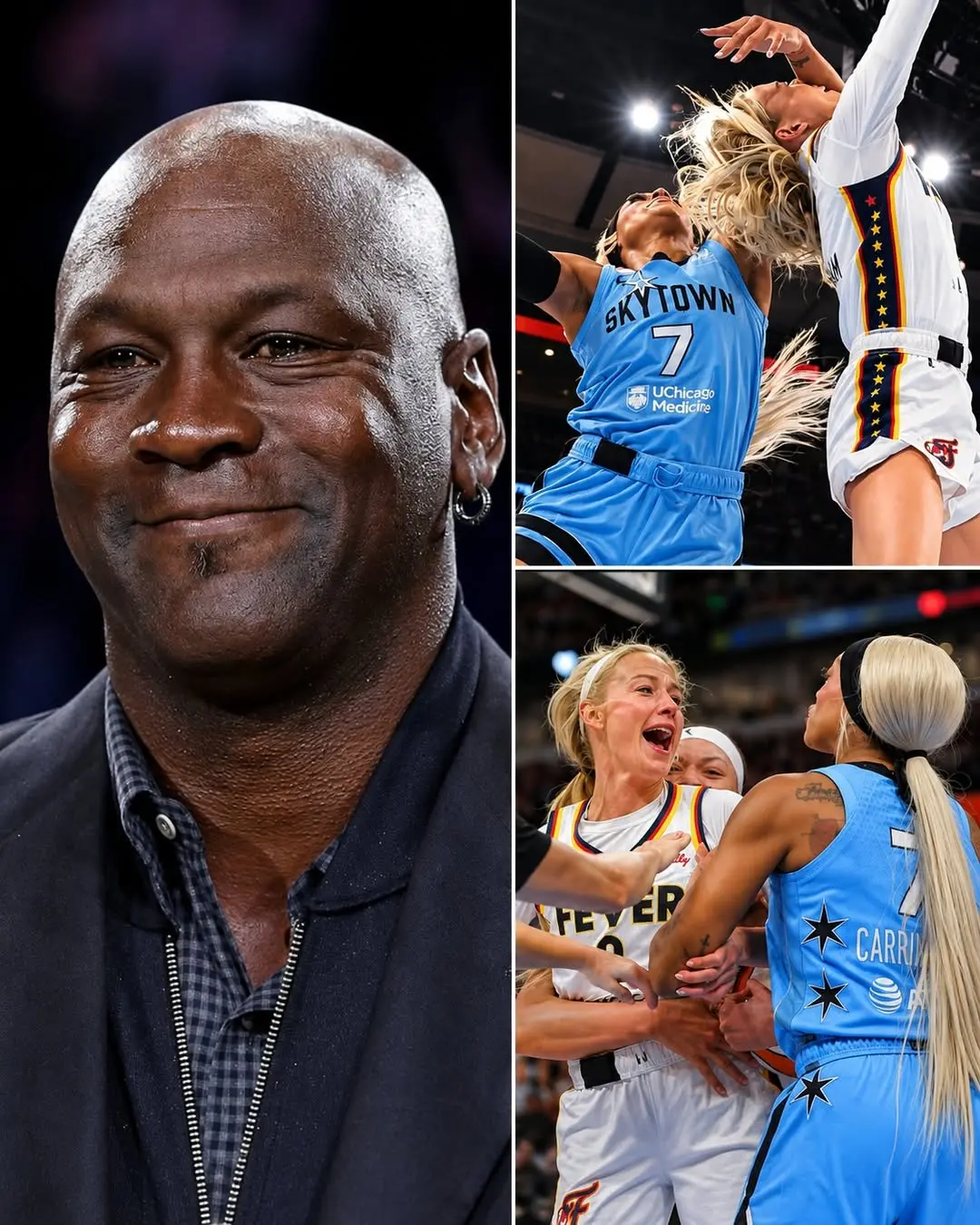 🚨🏀 MICHAEL JORDAN DEFENDING SOPHIE CUNNINGHAM WITH NINE WORDS? THE CLAIM IS EXPLODING ONLINE—BUT T