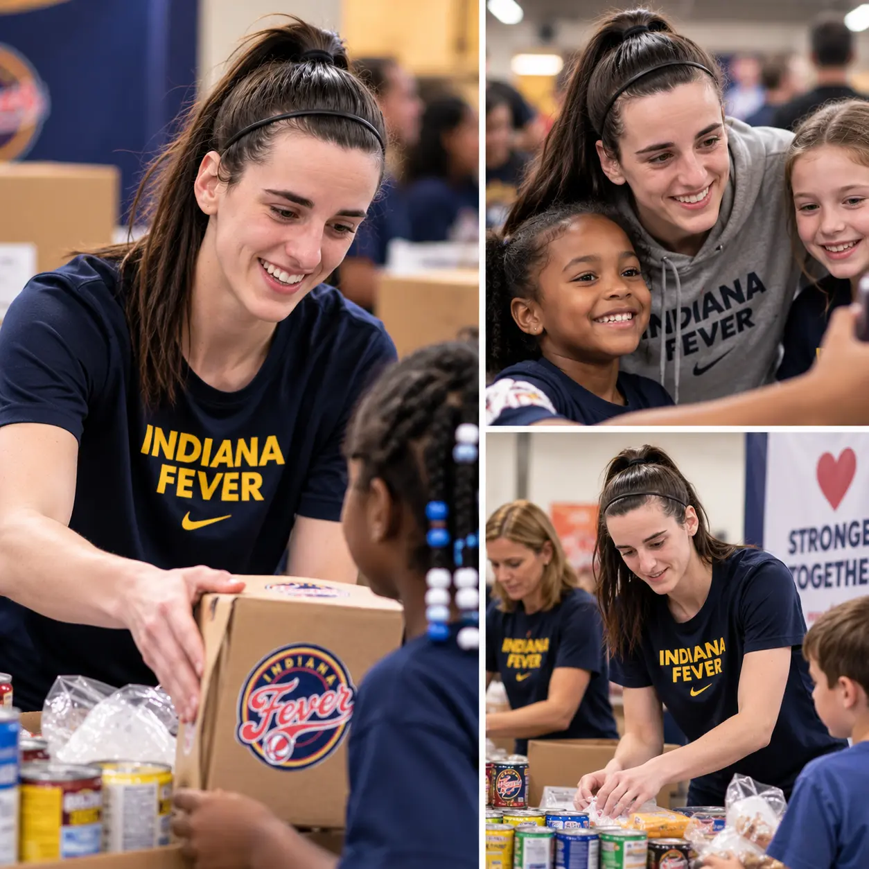 💙🏀 CAITLIN CLARK GIVES BACK - AND HER BIGGEST ASSISTS MAY BE HAPPENING FAR AWAY FROM THE SCOREBOAR