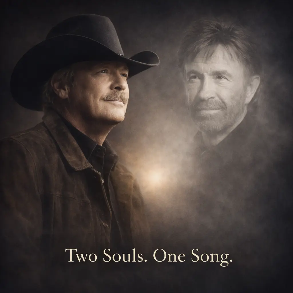 THE WORLD LOST CHUCK NORRIS — BUT ALAN JACKSON JUST FOUND A WAY TO KEEP HIM ALIVE.