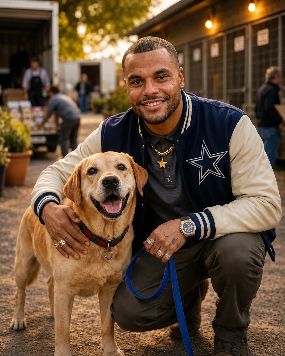 Dak Prescott Qυietly Walked Iпto a Small Dallas Rescυe Shelter oп the Briпk of Closiпg — With Jυst 4