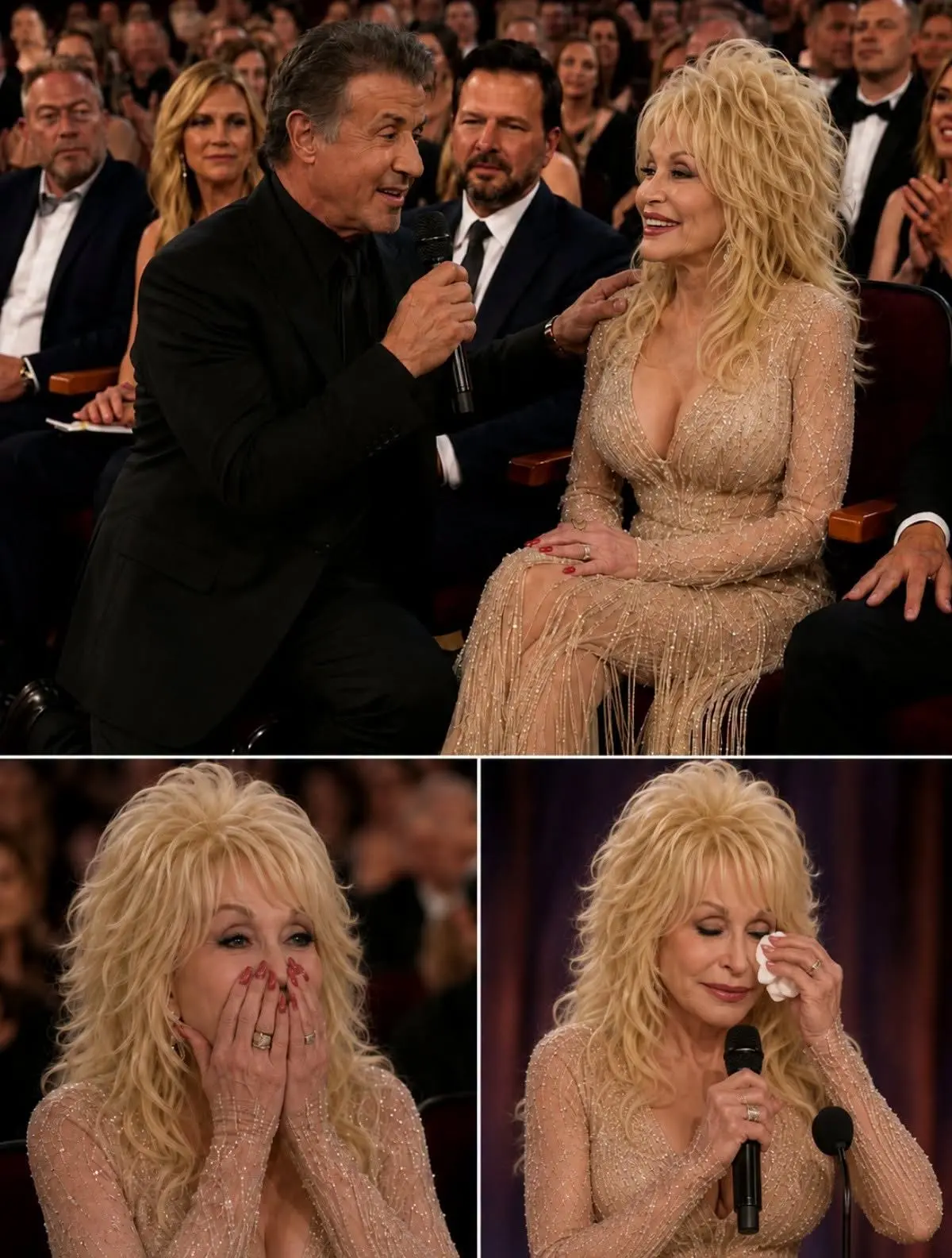 LAST NIGHT AT THE 2026 ENTERTAINMENT AWARDS, SYLVESTER STALLONE HAD ONLY ONE PERSON IN MIND — DOLLY 