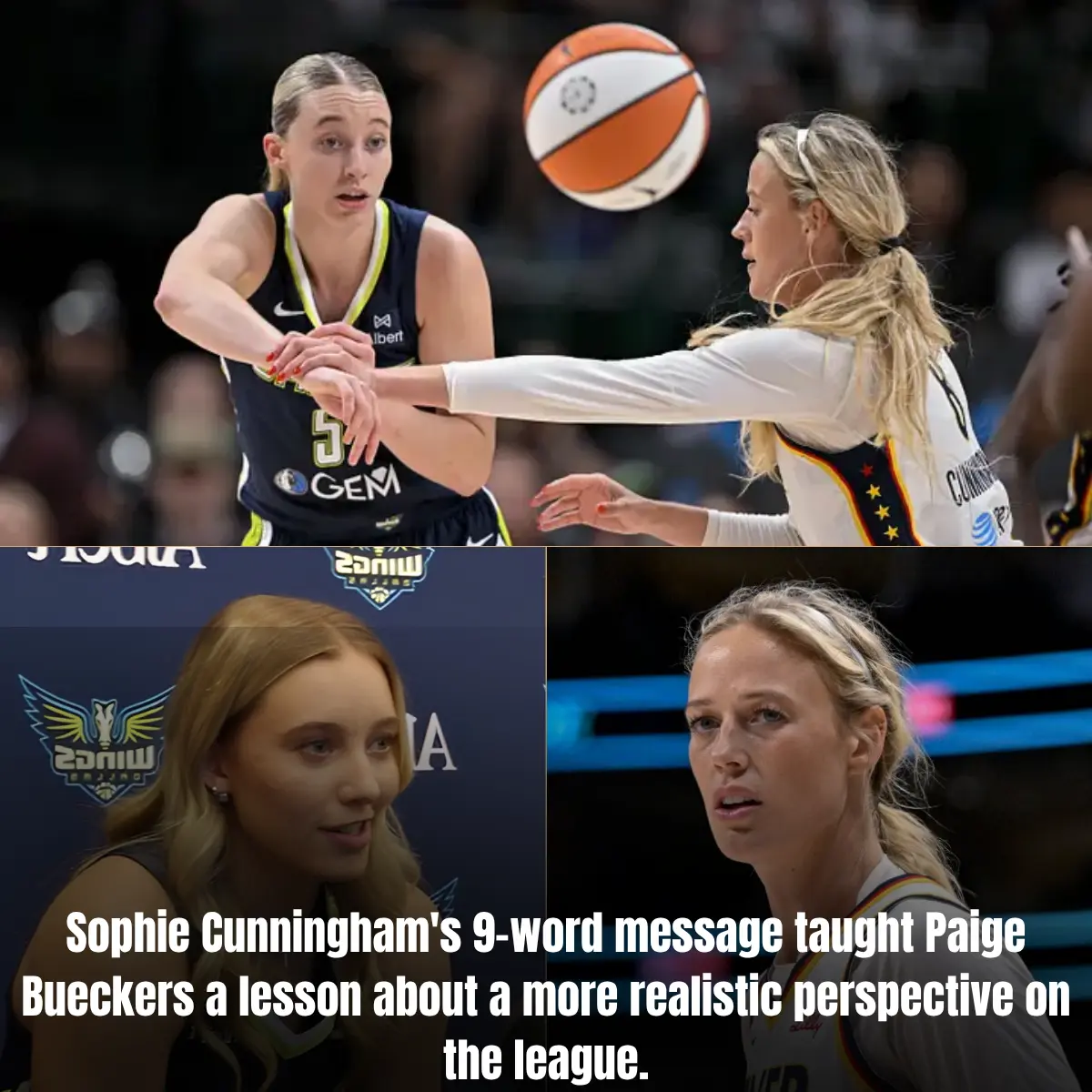 🚨 “I DID IT! I SUCCESSFULLY ‘POCKED’ SOPHIE CUNNINGHAM IN THIS GAME!” PAIGE BUECKERS JUST SENT A ME