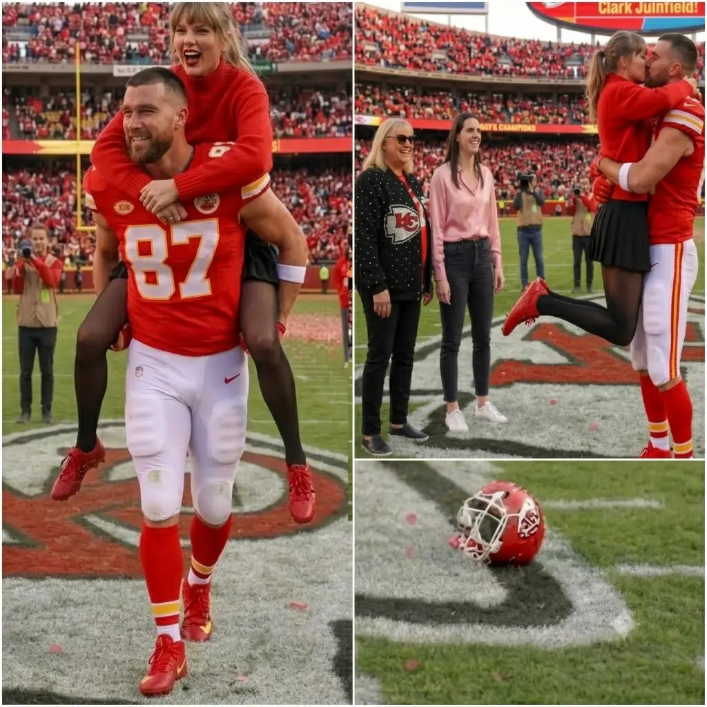 CHIEFS WIN, AND THE CELEBRATION GETS EVEN BIGGER! TAYLOR SWIFT, CAITLIN CLARK AND MAMA KELCE JOIN TR