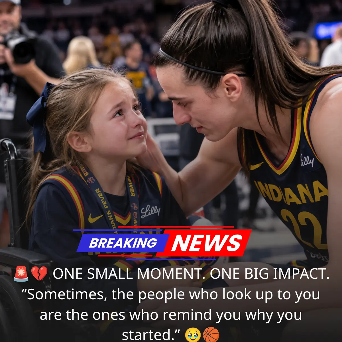 💔🏀 CAITLIN CLARK'S QUIET MOMENT WITH AN 8-YEAR-OLD FAN LEFT FEVER NATION EMOTIONAL - AND WHAT HAPP