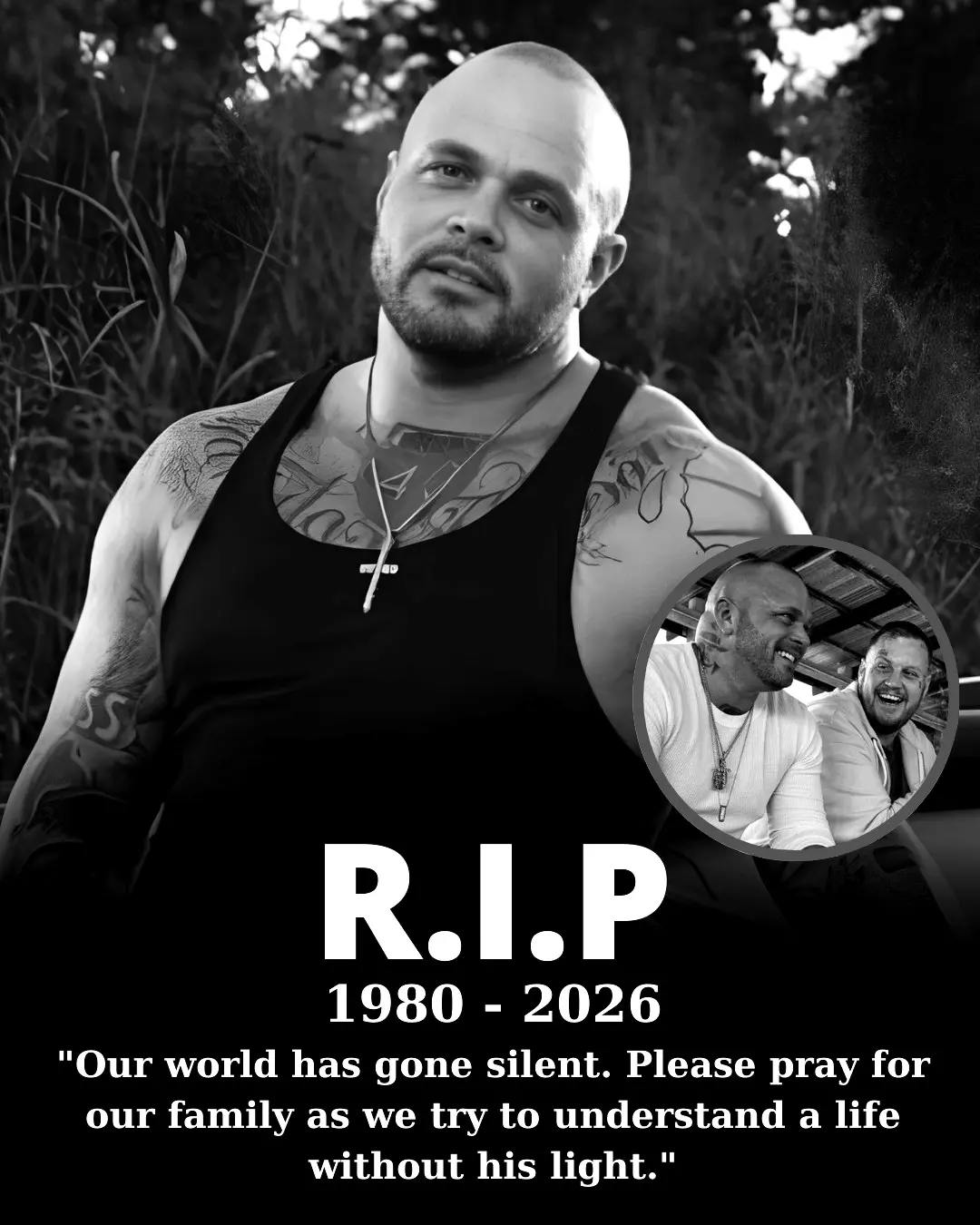 SAD NEWS: 30 minutes ago in Nashville, the family of 46-year-old Struggle Jennings, Jelly Roll's bes