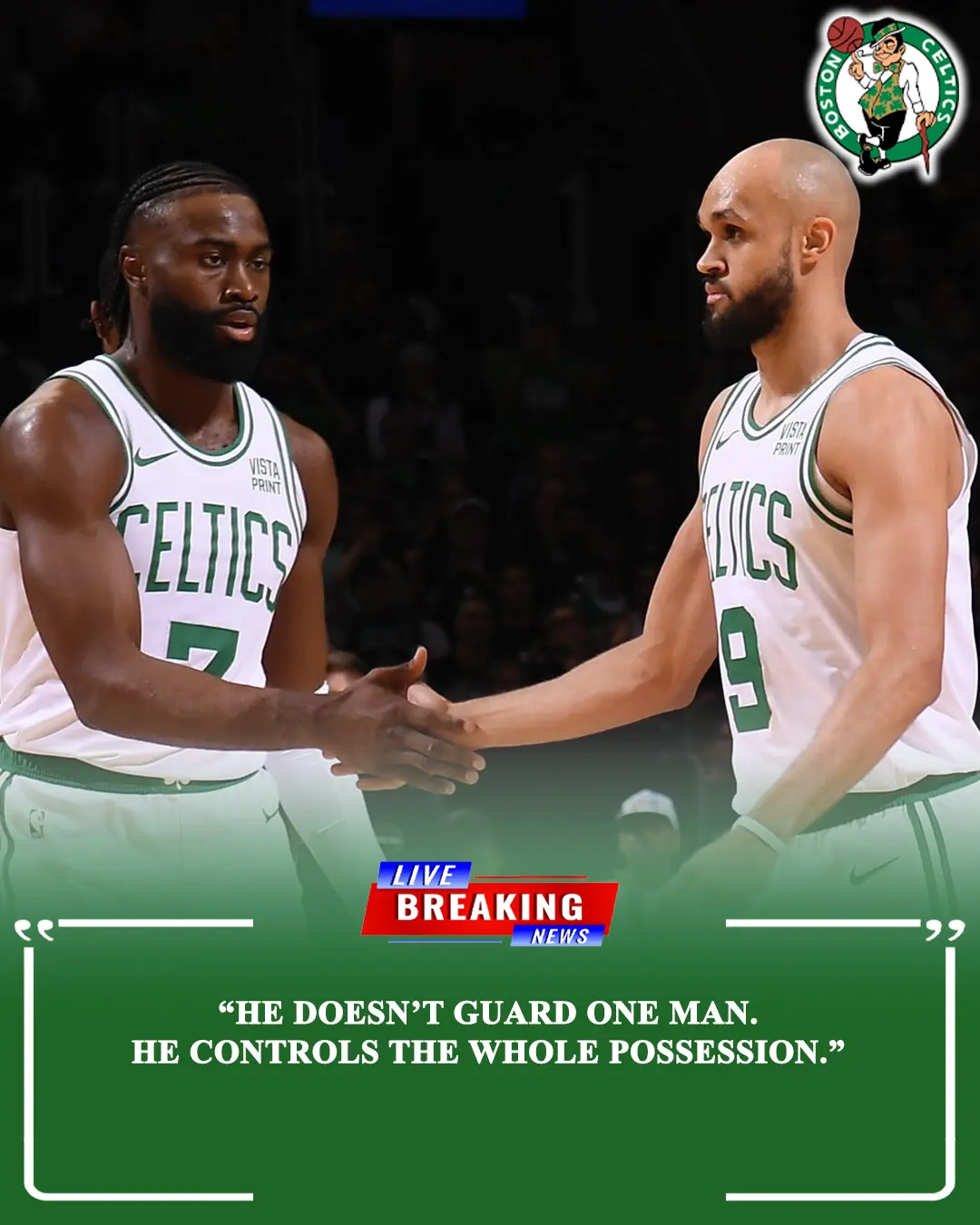 Celtics’ Jaylen Brown Sends Strong Message About Derrick White
