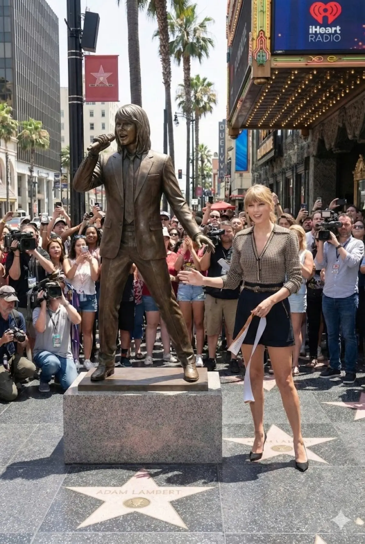Taylor Swift Becomes First Music Icon Honored With Full Hollywood Walk of Fame Monument