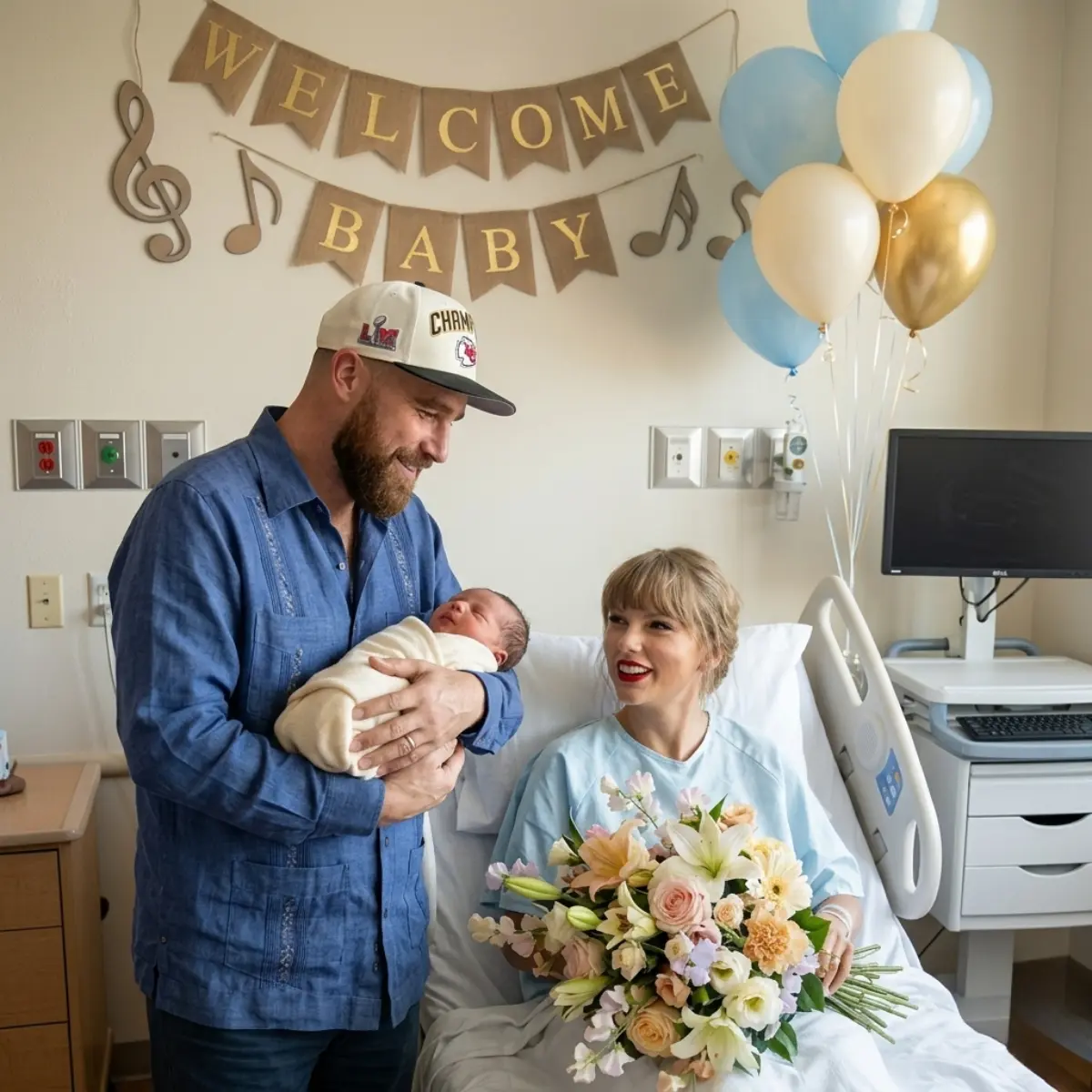 👶 A NEW CHAPTER BEGINS — AND TWO ICONS JUST WITNESSED A MOMENT BIGGER THAN MUSIC AND FOOTBALL.