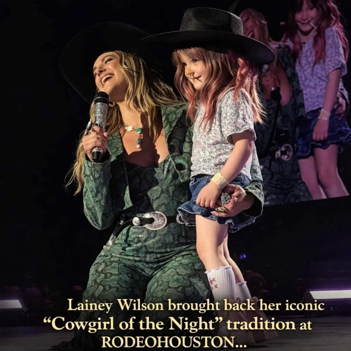 LAINEY WILSON BROUGHT BACK “COWGIRL OF THE NIGHT” — BUT THIS TIME, IT HIT DIFFERENT