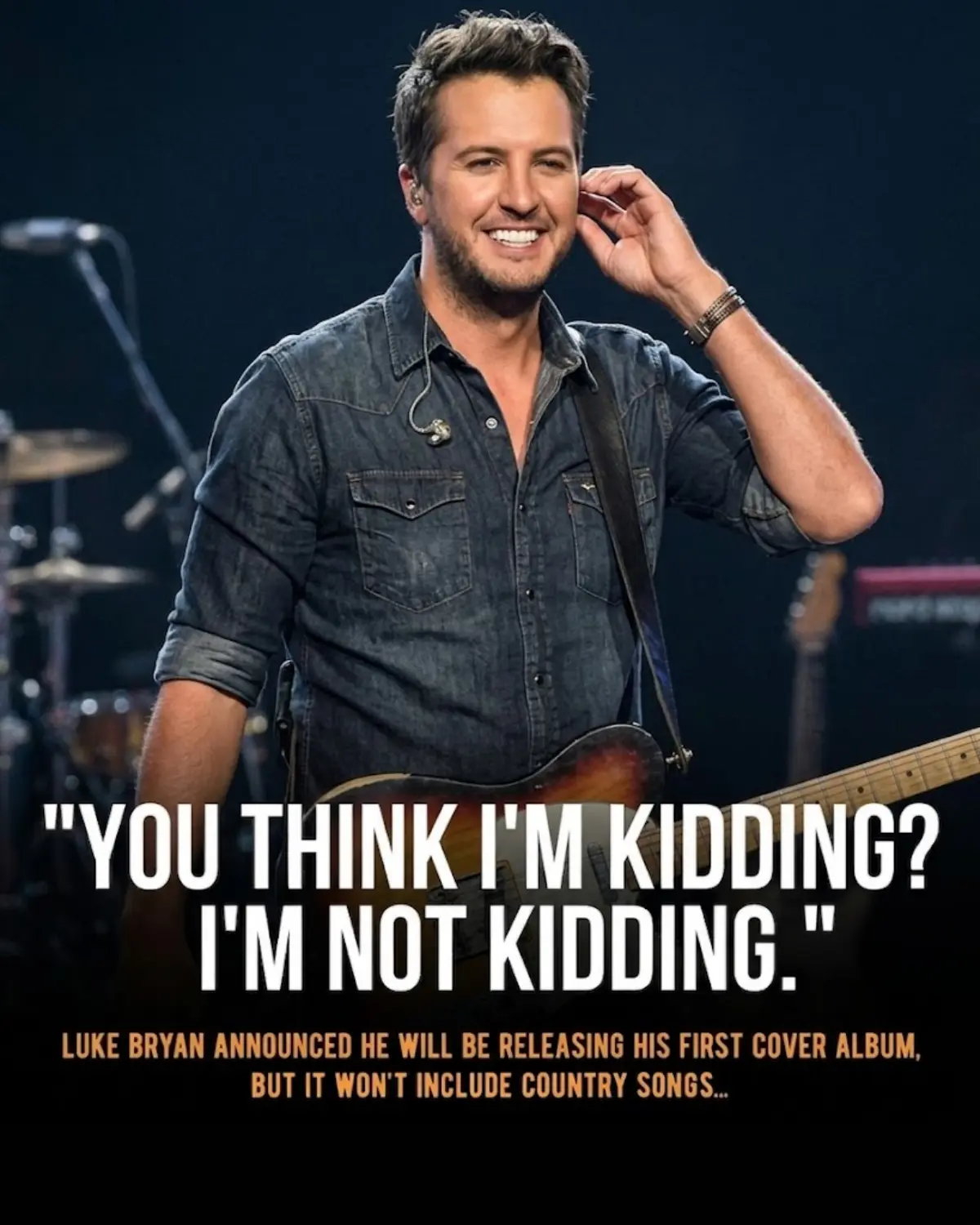 LUKE BRYAN SHOCKS FANS WITH AN UNEXPECTED ANNOUNCEMENT AT THE RYMAN