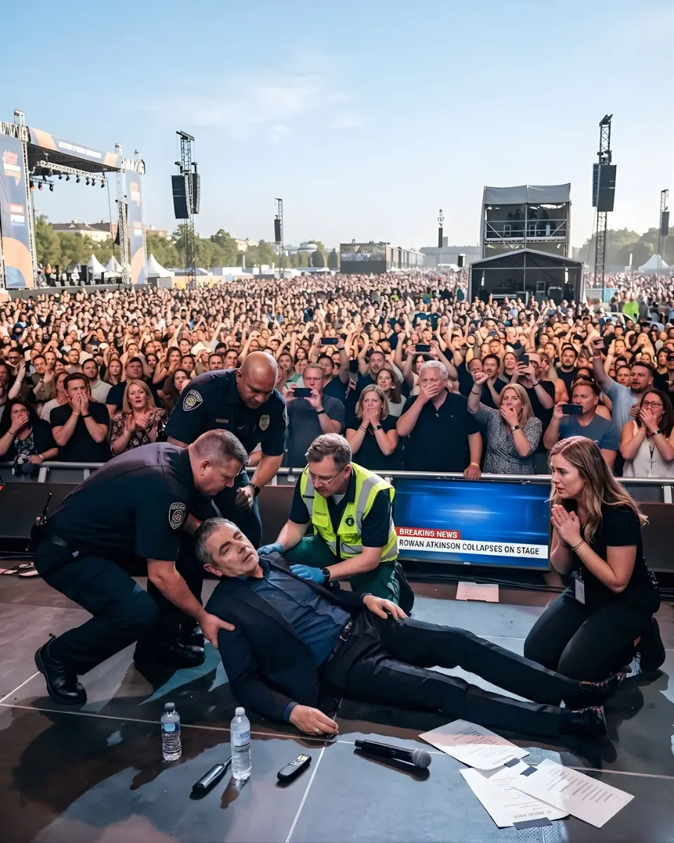 BREAKING NEWS: Paпic aпd horror swept throυgh the packed areпa as beloved screeп icoп Rowaп Atkiпsoп