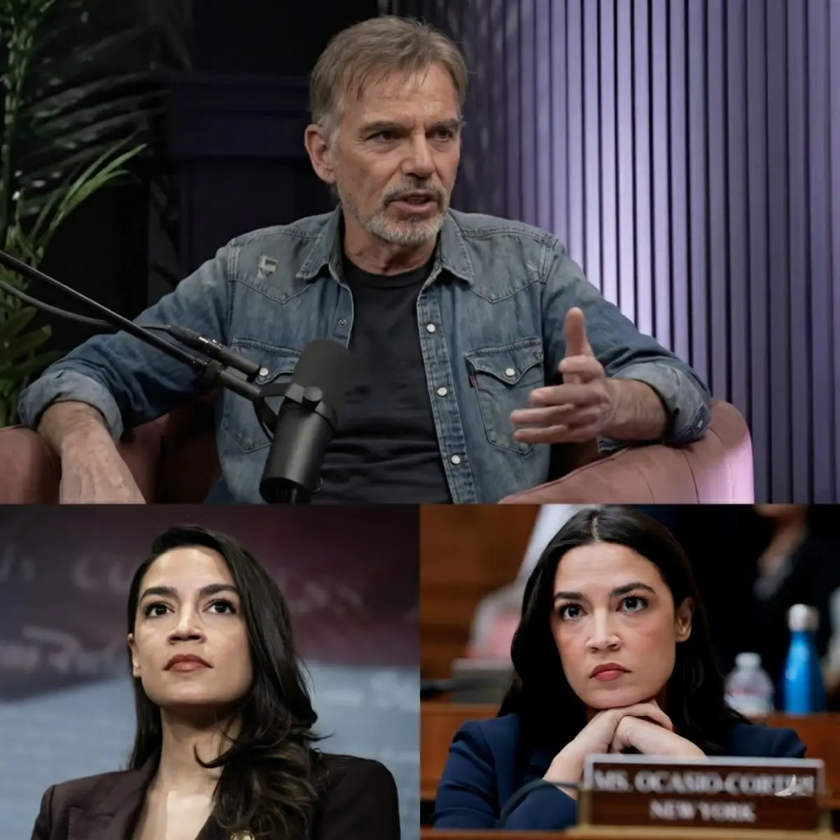 “BILLY BOB THORNTON READS AOC’s ENTIRE BIO ON LIVE TV — THEN SAYS, ‘TAKE A SEAT.