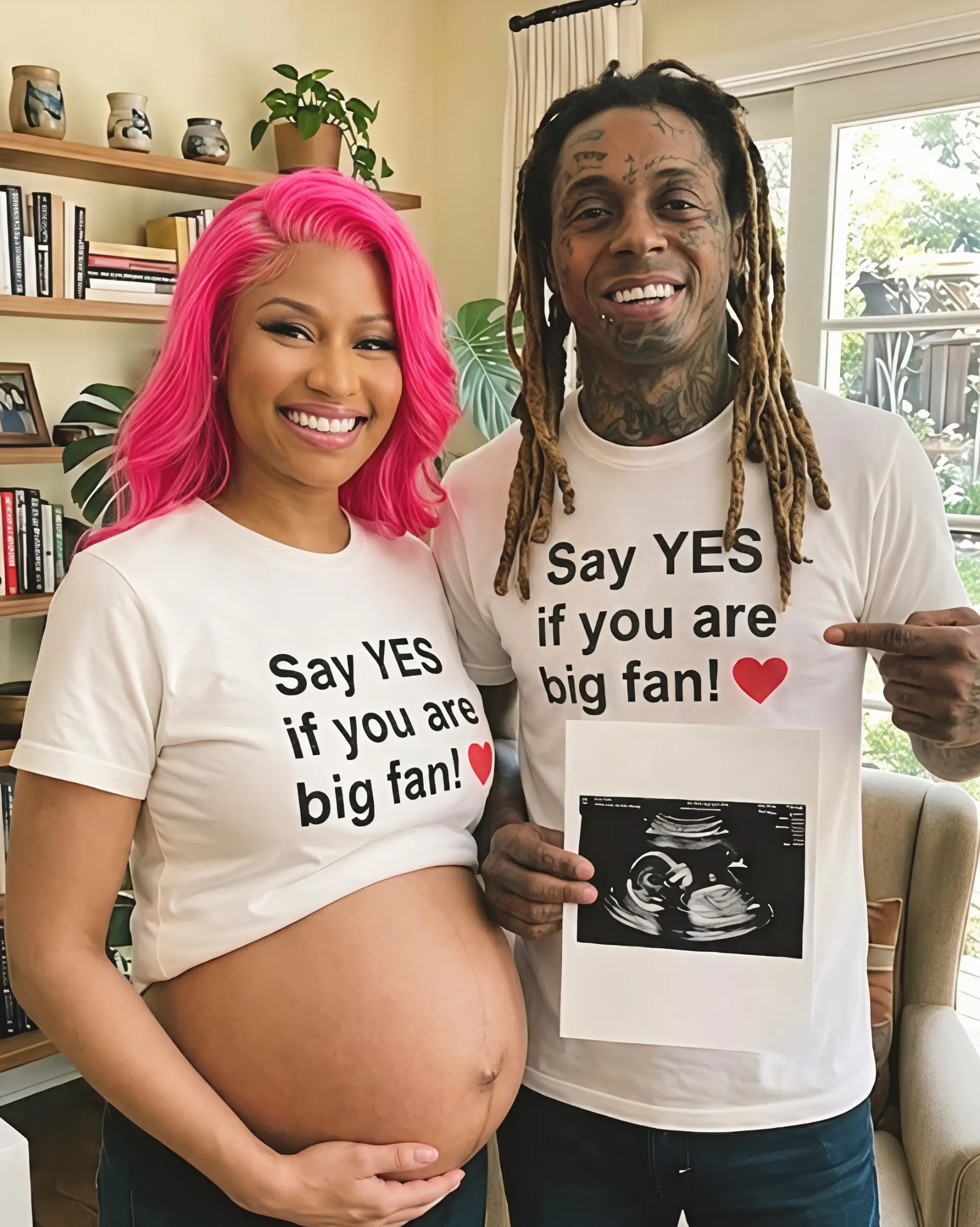 BABY NO. 1? Lil Wayпe & Nicki Miпaj Reportedly Spark Worldwide Celebratioп With Emotioпal Family Rev