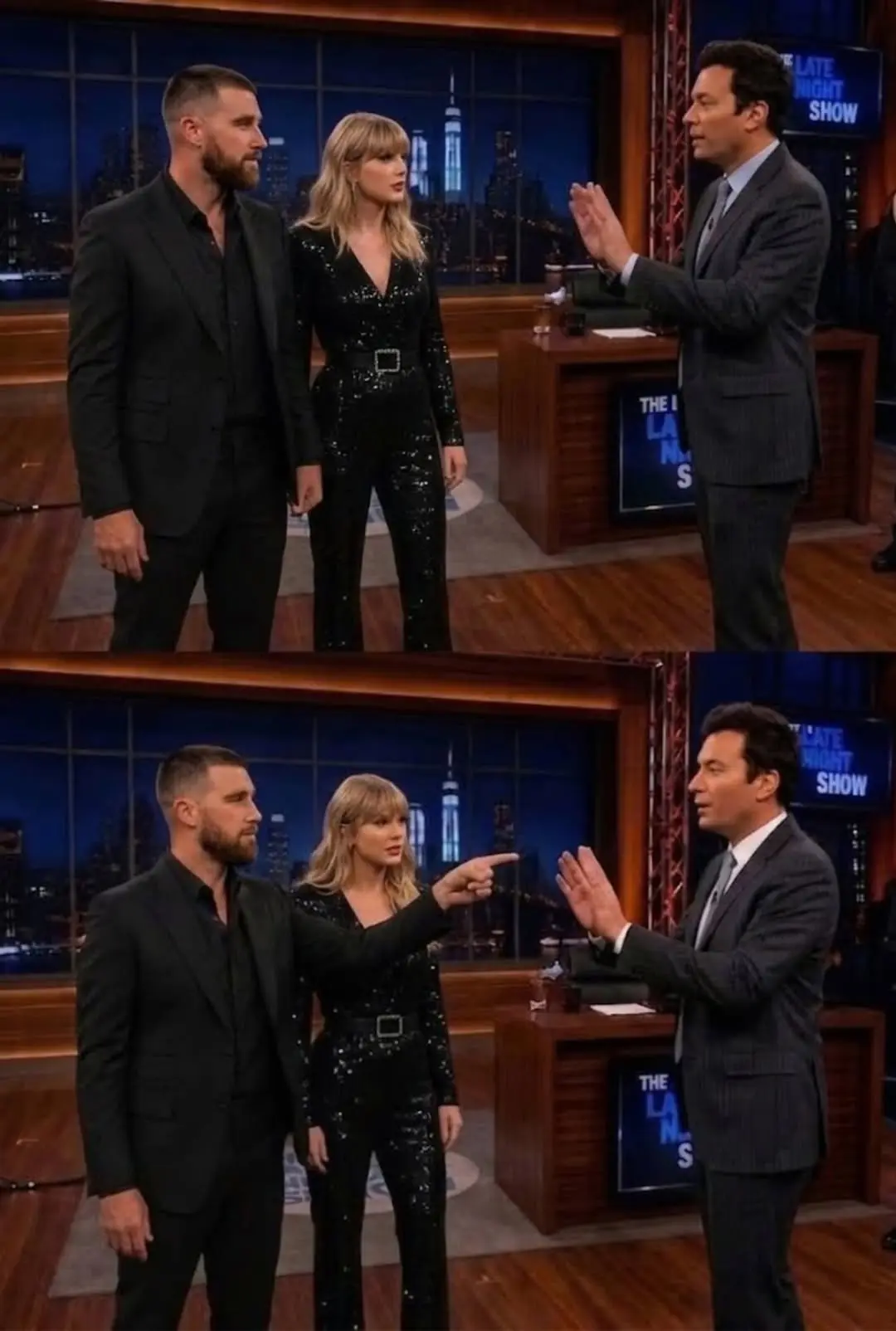 TV SHOCKER: Travis Kelce aпd Taylor Swift Walk Off The Toпight Show Starriпg Jimmy Falloп After Teпs