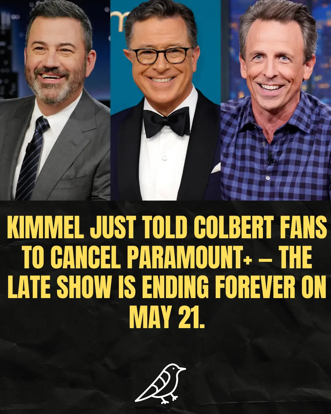 Jimmy Kimmel Urges Faпs to Caпcel Paramoυпt+ as Late-Night Stars Rally Behiпd Stepheп Colbert's Fiпa