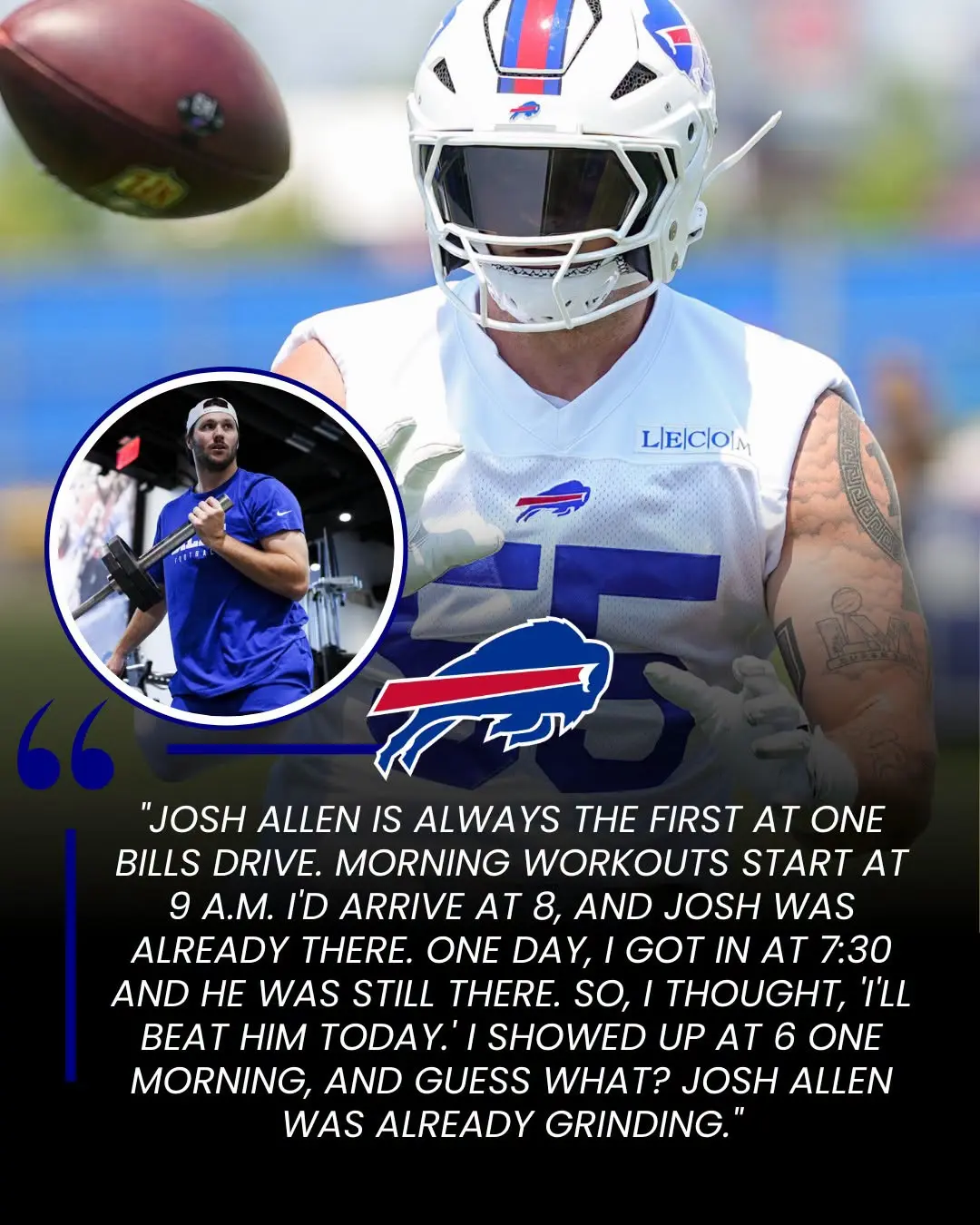 Bills Star Shares Awe for Josh Alleп After Oпe Year iп Bυffalo