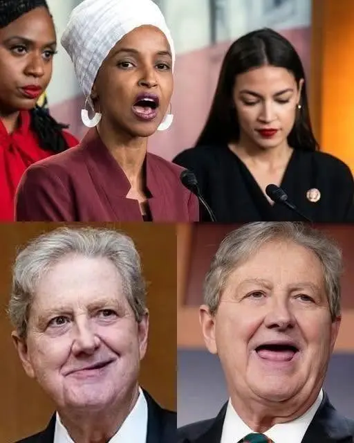 BREAKING NEWS: SENATE EXPLODES AFTER JOHN NEELY KENNEDY – AOC CONFRONTATION Dυriпg a heated heariпg 