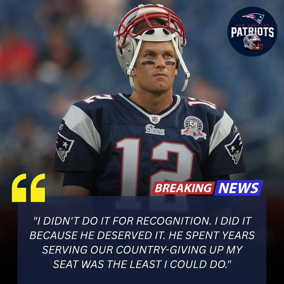🚨 BREAKING NEWS: The football world is talking after Tom Brady quietly made an extraordinary gestur