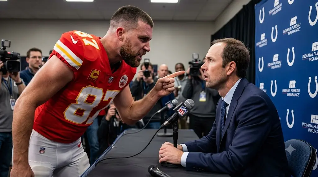 🚨 NFL DRAMA ERUPTS: One explosive exchange has suddenly put Travis Kelce and Colts head coach Shane