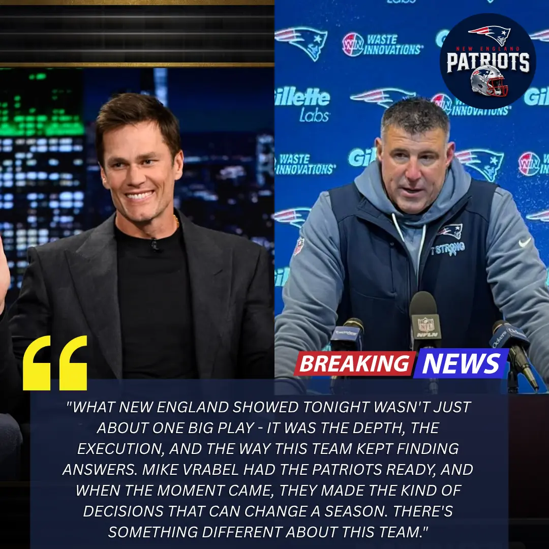 🚨 TOM BRADY SOUNDS THE ALARM: After New England’s dominant 20–3 win over Pittsburgh, NFL legend Tom