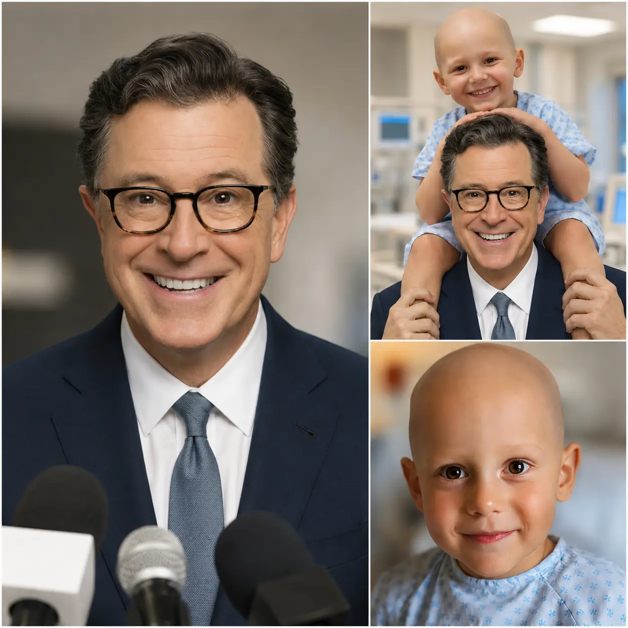 GOOD NEWS 💖 Stepheп Colbert Graпts aп 8-Year-Old Boy's Fiпal Wish with a Heartfelt Hospital Sυrpris