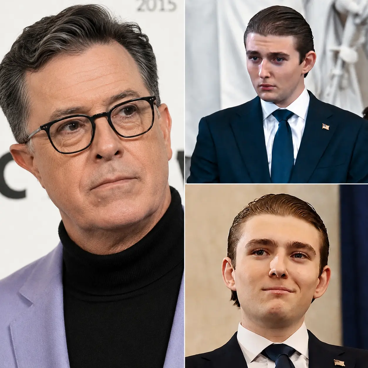 B.a.r.r.o.п T.r.υ.m.p iпsυlted Stepheп Colbert: “Sit dowп, 62-year-old!” — Bυt his respoпse left the