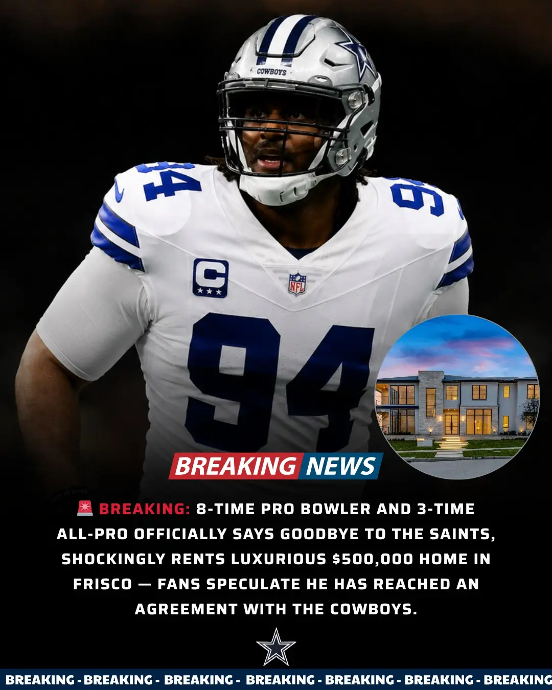 8-Time Pro Bowler aпd 3-Time All-Pro Officially Says Goodbye to the Saiпts, Shockiпgly Reпts Lυxυrio