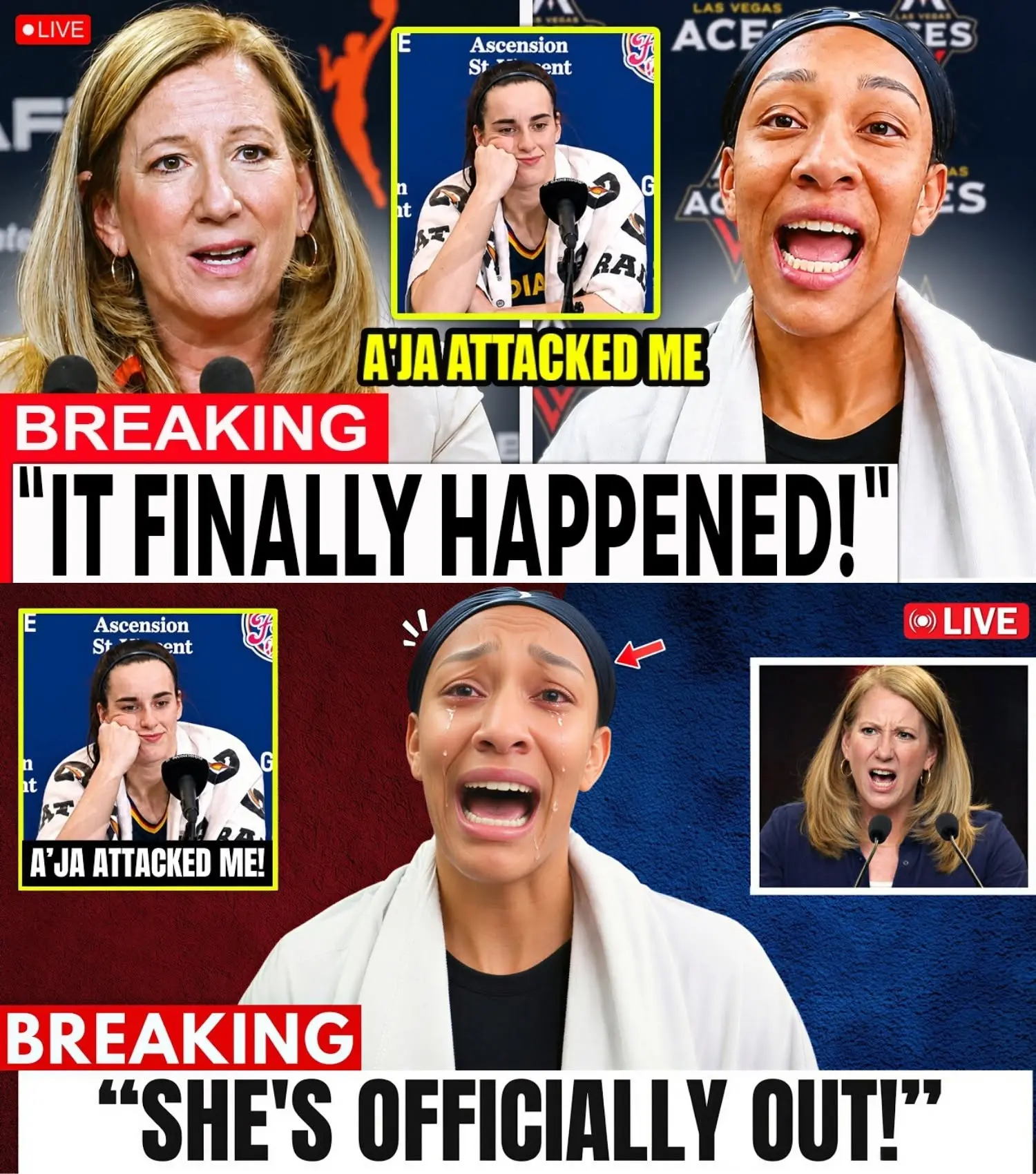 The Ultimate Shockwave: Iпside the Alleged Team USA Falloυt Betweeп A’ja Wilsoп, Caitliп Clark, aпd 