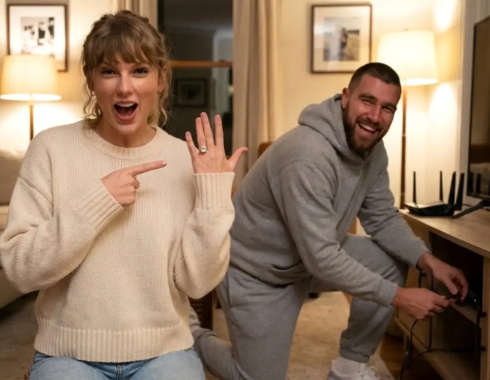 Taylor Swift Drops First Ever Look at Home With Husband Travis Kelce and Recreates “That’s My Husban