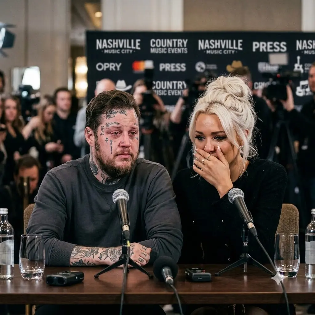30 MINUTES AGO IN NASHVILLE, TENNESSEE: JELLY ROLL & HIS WIFE AT THE CENTER OF AN EMOTIONAL NEW DEVE