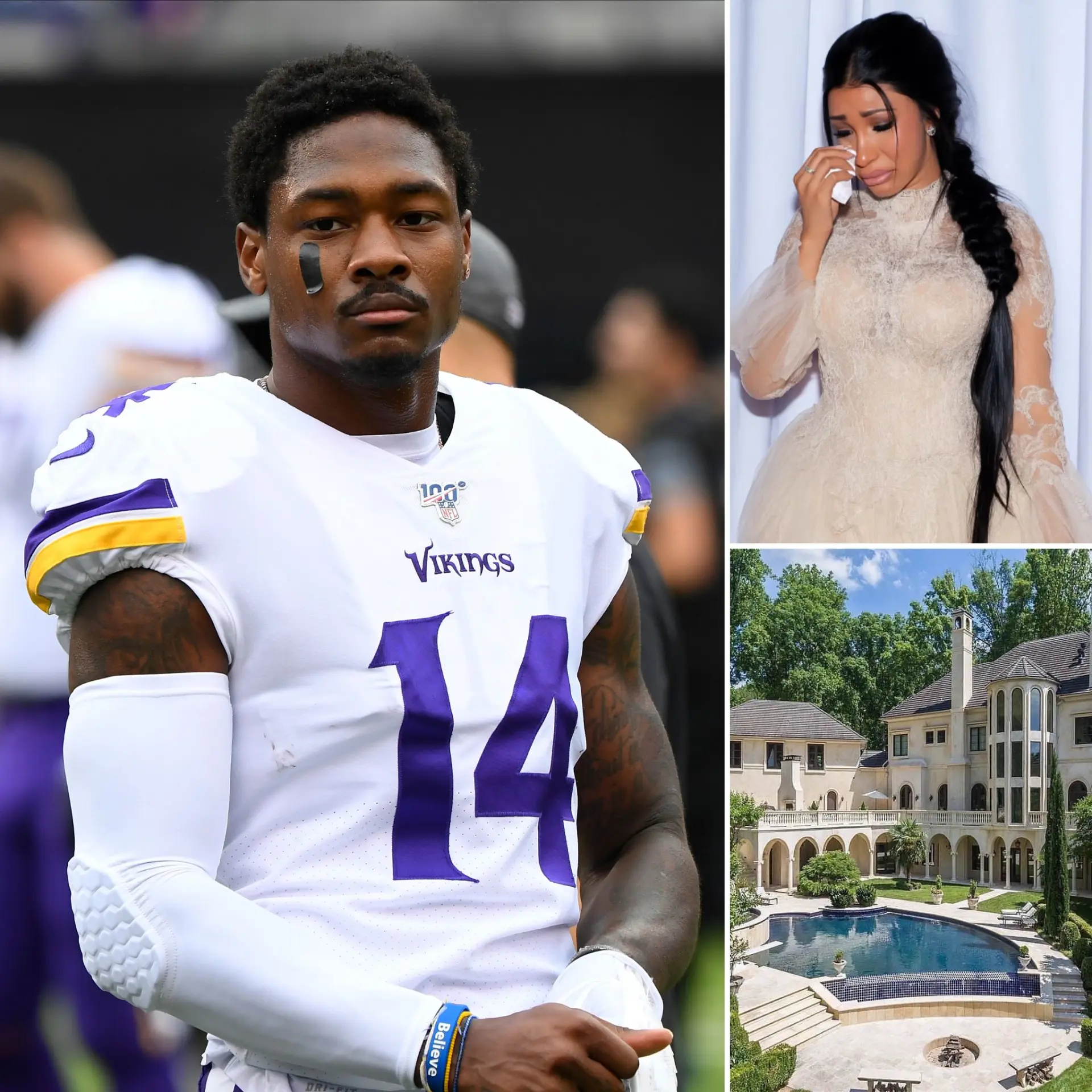 Reports indicate that Stefon Diggs has officially moved out of the home he once shared with Cardi B 